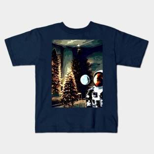 Space Christmas Kids T-Shirt